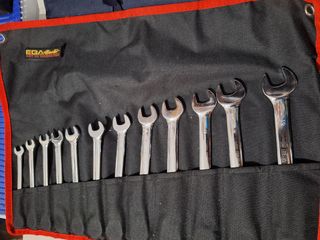 Juego 12 Llaves Mixtas Carraca Ega Master