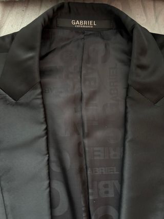 Traje de ceremonia GABRIEL negro talla L