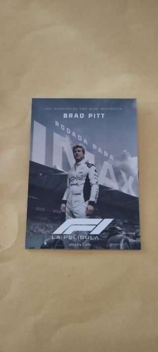 Imán Película F1 Brad Pitt