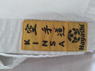 Karategui Hayashi niño blanco talla única.1.50cm. 