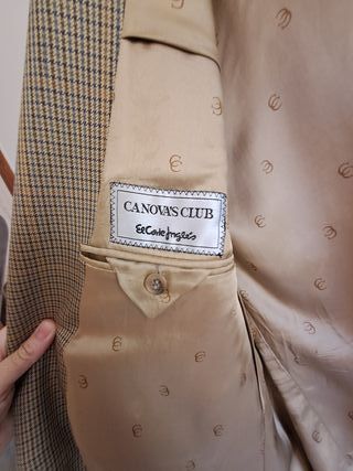 Americana Canova's Club cuadros T.54