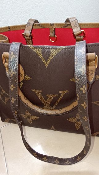 Bolso Louis Vuitton Marrón y Rojo
