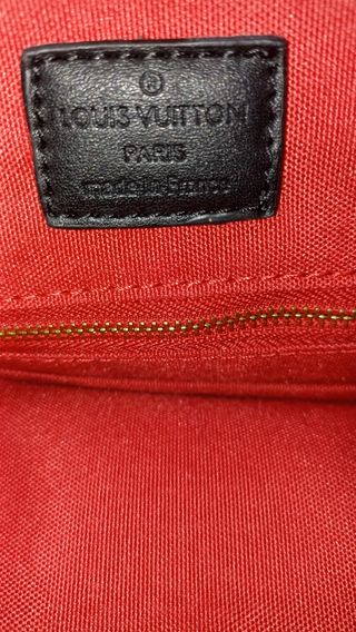 Bolso Louis Vuitton Marrón y Rojo