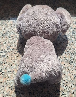 Peluche Elefante con Occhioni Blu