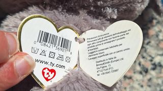 Peluche Elefante con Occhioni Blu