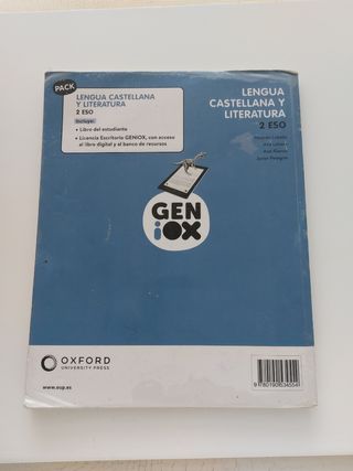 Lengua Castellana y Literatura 2º ESO. Libro de...