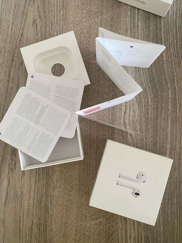 Caja original Apple AirPods