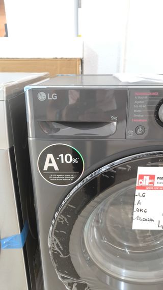 Lavadora Nueva LG A 9kg 1400 3 años de garantía.