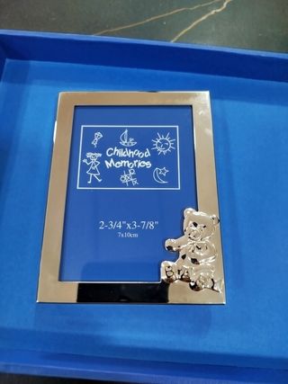 Conjunto Recuerdos Infancia: Marco, Vaso y Cuchara