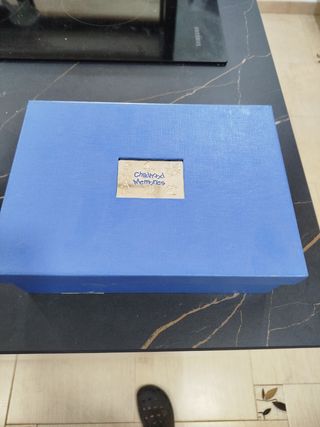 Conjunto Recuerdos Infancia: Marco, Vaso y Cuchara