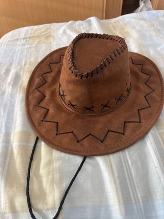 Sombrero Cowboy Marrón, comprado en Wisconsin