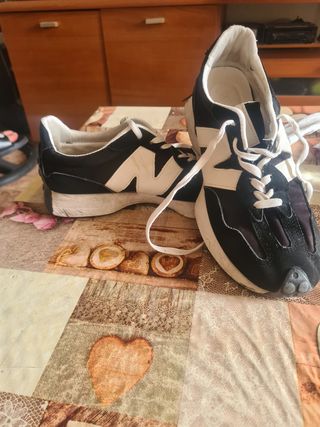 Tenis New Balance Hombre Negro/Blanco
