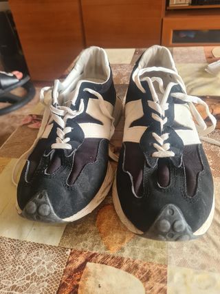 Tenis New Balance Hombre Negro/Blanco