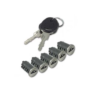 Kit 5 cilindros con 2 llaves New System