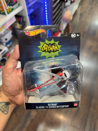 Hot Wheels Batcopter Batman Classic TV Series