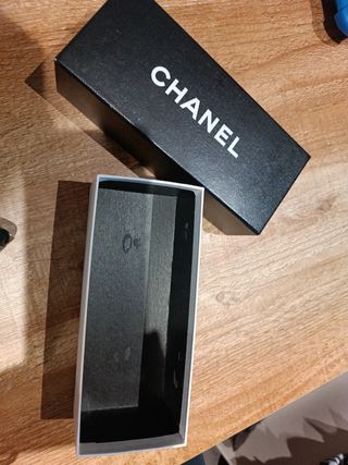 Gafas de sol Chanel azules metal vintage