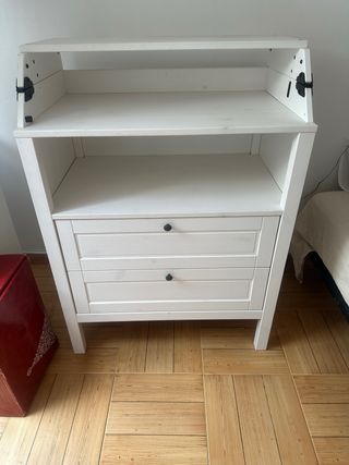 Cambiador bebé IKEA blanco