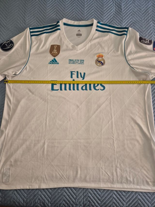 Camiseta Real Madrid Adidas 3XL Manga Larga 17/18