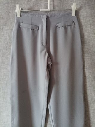 Pantalón gris mujer talla M