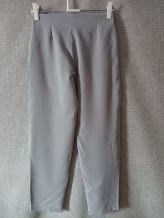 Pantalón gris mujer talla M