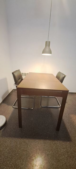 Mesa de comedor extensible madera