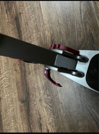 Patinete Plegable Blanco y Rosa