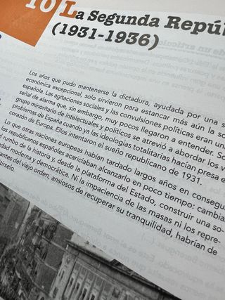 Historia de España 2°Bachillerato