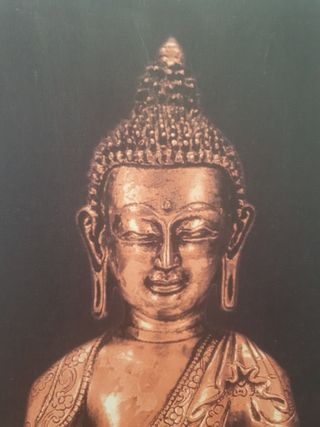 Cuadro Buda Dorado