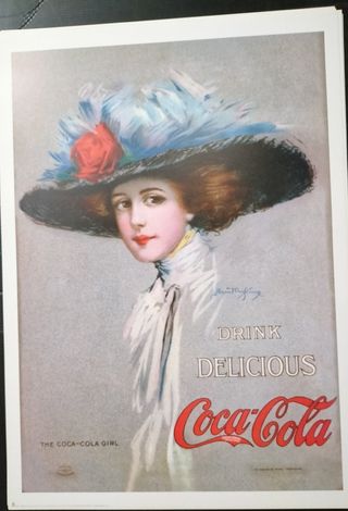 Stampa vintage Coca-Cola The Coca-Cola Girl