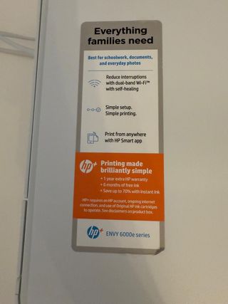 Impresora HP Envy 6022e Blanca