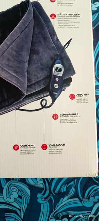 Manta Eléctrica Solac Thermofort Reikiavik