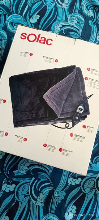 Manta Eléctrica Solac Thermofort Reikiavik