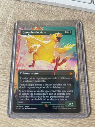 Chocobo de Viaje FFVII Carta Magic