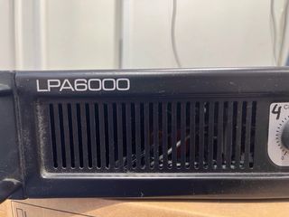 Amplificador Ecler LPA 6000 etapa de potencia