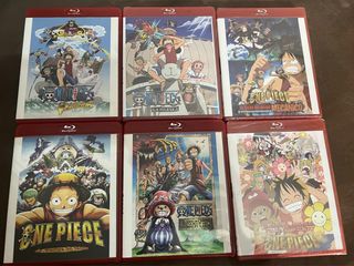 Pack 6 Películas One Piece Blu-ray