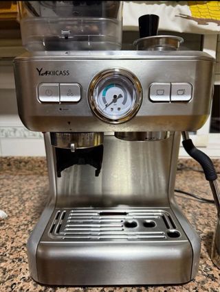 Cafetera Espresso YAXIICASS con Molinillo