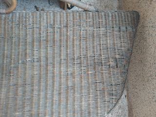 Tumbona Antigua Mimbre Marrón