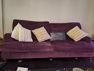 2 Sofás de Antelina con Ruedas