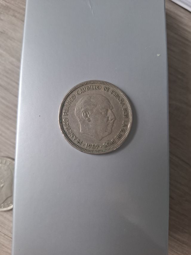 Moneda 50 Pesetas Franco 1957
