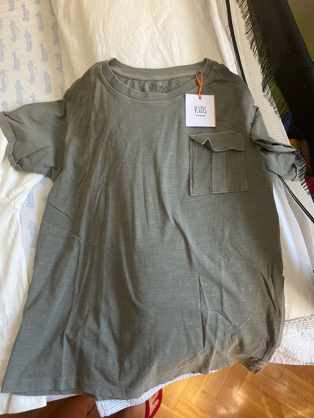 T-shirt verde per bambini