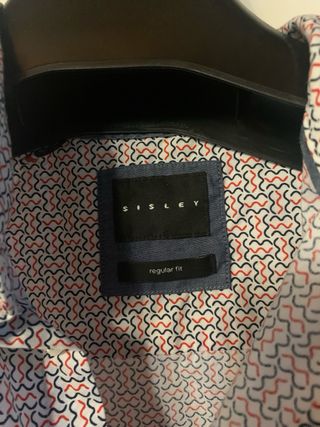 Camicia uomo fantasia Sisley