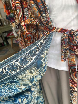 Kimono reversible Boho Chic Multicolor. 