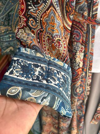 Kimono reversible Boho Chic Multicolor. 