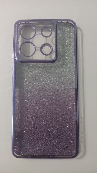 Custodia Xiaomi 13 Pro viola/argento brillante