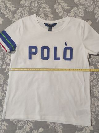Camiseta Polo Ralph Lauren Blanca Talla L