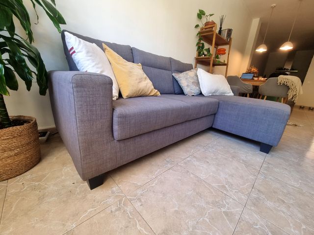 Sofá chaise longue IMPECABLE!! (Bollstanas Ikea)