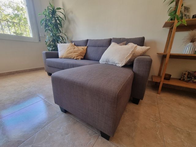 Sofá chaise longue IMPECABLE!! (Bollstanas Ikea)