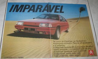 Poster/Publicidade - Citroen BX