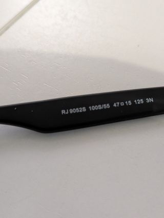 Gafas de sol Ray-Ban Junior Negras-Azules