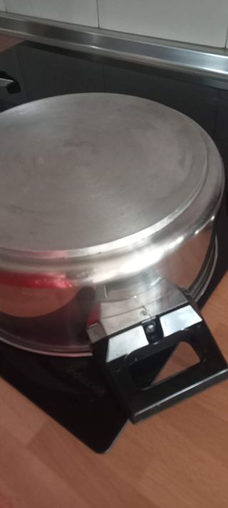 Cacerola acero inox con tapadera